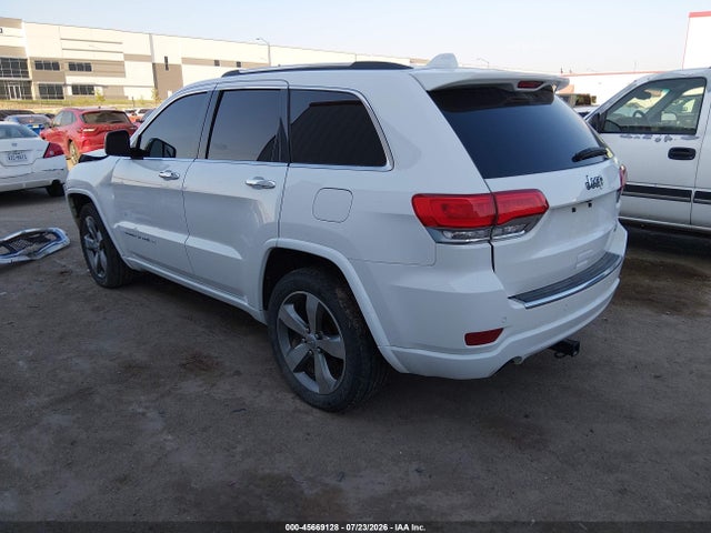 2014 Jeep Grand Cherokee Overland მანქანა იყიდება აუქციონზე, vin: 1C4RJECG0EC364290, აუქციონის ნომერი: 45669128