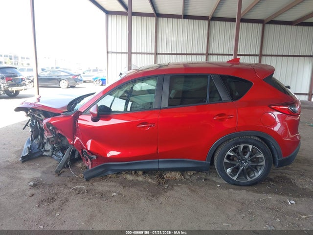 Продажа на аукционе авто 2016 Mazda Cx-5 Grand Touring, vin: JM3KE2DY1G0876955, номер лота: 45669195