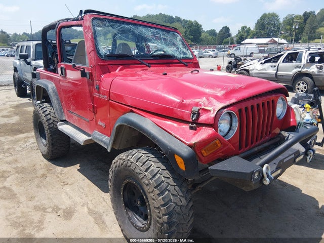 Продажа на аукционе авто 2001 Jeep Wrangler Se, vin: 1J4FA29P41P302347, номер лота: 45669205