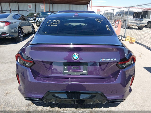 Продажа на аукционе авто 2026 Bmw M240 I, vin: 3MW43CM05T8G27577, номер лота: 45669292