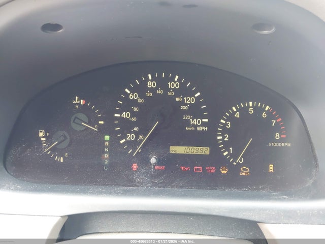Aukcja sprzedaży 2001 Lexus Rx 300, vin: JTJHF10U310213582, numer aukcji: 45669313