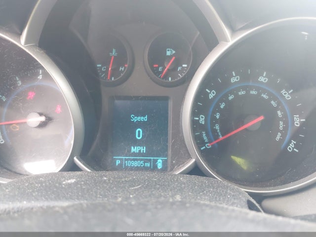 Продажа на аукционе авто 2012 Chevrolet Cruze Ls, vin: 1G1PC5SH4C7246382, номер лота: 45669322