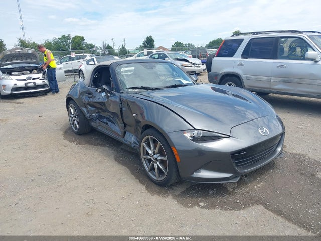 2021 Mazda Mx-5 Miata Grand Touring მანქანა იყიდება აუქციონზე, vin: JM1NDAD76M0460793, აუქციონის ნომერი: 45669368