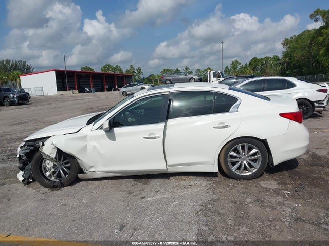 45669377 :رقم المزاد ، JN1EV7AR4GM343798 vin ، 2016 Infiniti Q50 3.0t Premium مزاد بيع