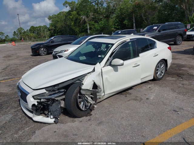 45669377 :رقم المزاد ، JN1EV7AR4GM343798 vin ، 2016 Infiniti Q50 3.0t Premium مزاد بيع