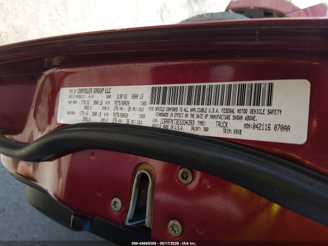 Aukcja sprzedaży 2014 Ram 1500 Express, vin: 1C6RR7KT3ES334393, numer aukcji: 45669388
