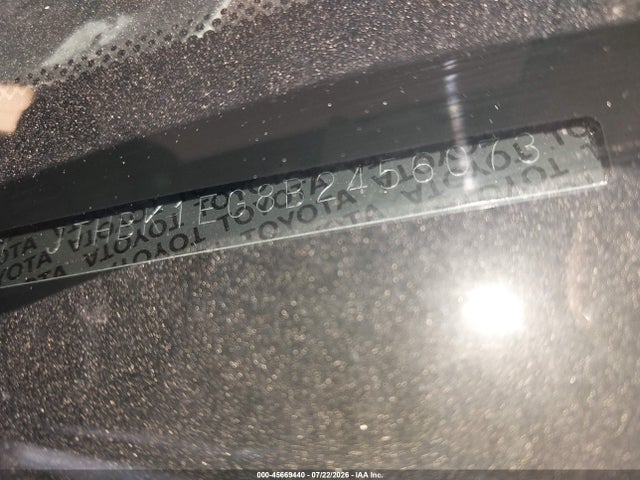 45669440 :رقم المزاد ، JTHBK1EG8B2456073 vin ، 2011 Lexus Es 350 مزاد بيع