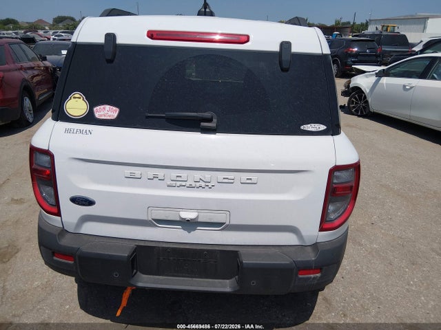 Aukcja sprzedaży 2025 Ford Bronco Sport Big Bend, vin: 3FMCR9BN7SRE54728, numer aukcji: 45669486