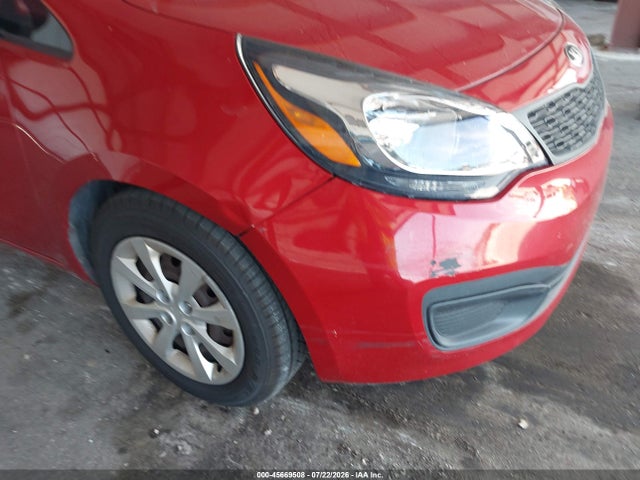 45669508 :رقم المزاد ، KNADM4A37D6154761 vin ، 2013 Kia Rio Lx مزاد بيع