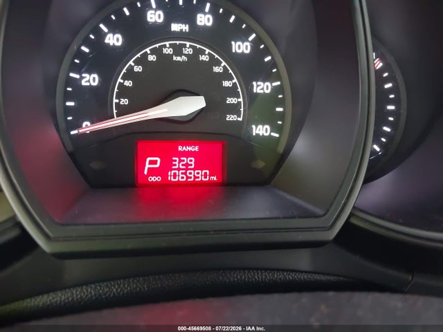 45669508 :رقم المزاد ، KNADM4A37D6154761 vin ، 2013 Kia Rio Lx مزاد بيع