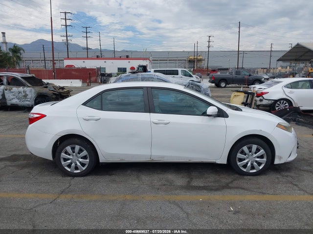 2T1BURHE3EC028776 Toyota COROLLA LE