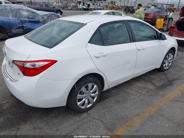 2T1BURHE3EC028776 Toyota COROLLA LE