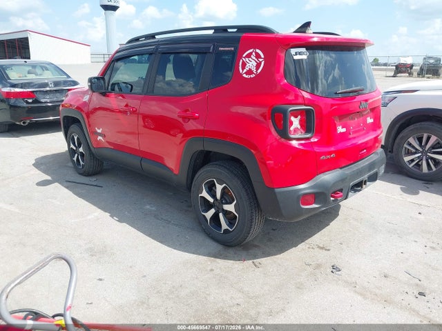2019 Jeep Renegade Trailhawk 4x4 მანქანა იყიდება აუქციონზე, vin: ZACNJBC16KPK07439, აუქციონის ნომერი: 45669547
