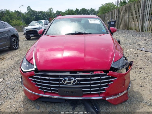 45669569 :رقم المزاد ، KMHL24JJ0MA020671 vin ، 2021 Hyundai Sonata Blue مزاد بيع