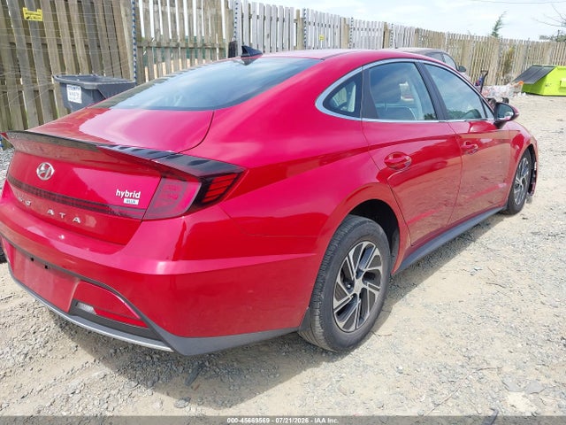 45669569 :رقم المزاد ، KMHL24JJ0MA020671 vin ، 2021 Hyundai Sonata Blue مزاد بيع