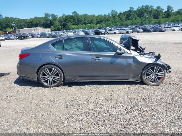 45669585 :رقم المزاد ، JN1BV7AR7FM401307 vin ، 2015 Infiniti Q50 Premium مزاد بيع
