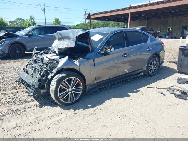 45669585 :رقم المزاد ، JN1BV7AR7FM401307 vin ، 2015 Infiniti Q50 Premium مزاد بيع