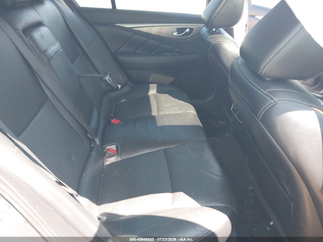 45669585 :رقم المزاد ، JN1BV7AR7FM401307 vin ، 2015 Infiniti Q50 Premium مزاد بيع