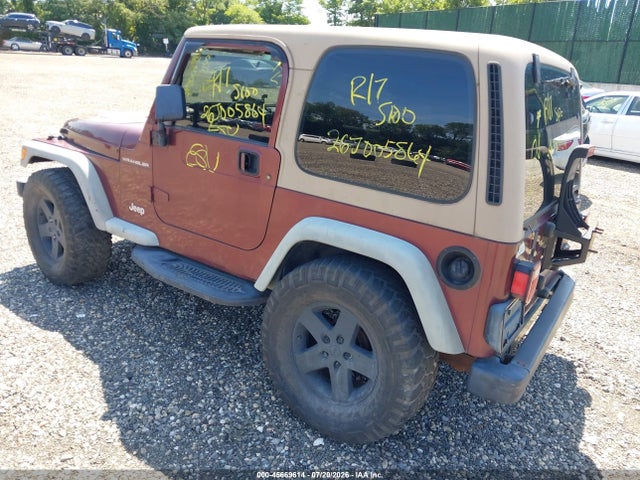 Продаж на аукціоні авто 2002 Jeep Wrangler Se, vin: 1J4FA29P22P739491, номер лоту: 45669614