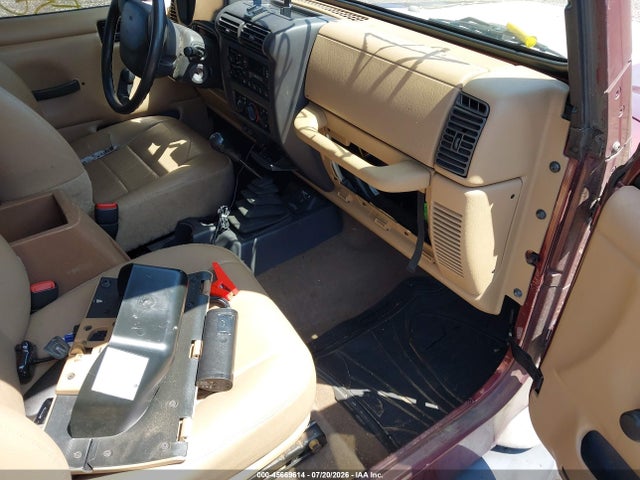Продаж на аукціоні авто 2002 Jeep Wrangler Se, vin: 1J4FA29P22P739491, номер лоту: 45669614
