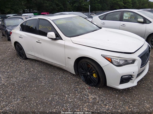 2017 Infiniti Q50 3.0t Premium/3.0t Signature Edition/3.0t Sport მანქანა იყიდება აუქციონზე, vin: JN1EV7AR9HM832506, აუქციონის ნომერი: 45669621