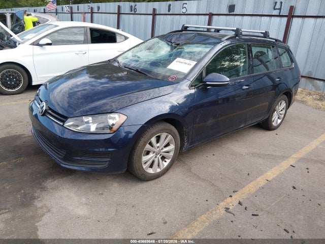 2017 Volkswagen Golf Sportwagen Tsi S მანქანა იყიდება აუქციონზე, vin: 3VW017AU8HM509198, აუქციონის ნომერი: 45669646