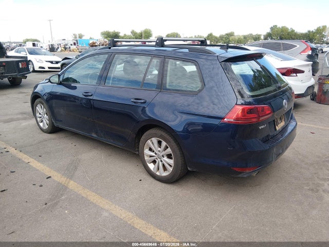 2017 Volkswagen Golf Sportwagen Tsi S მანქანა იყიდება აუქციონზე, vin: 3VW017AU8HM509198, აუქციონის ნომერი: 45669646
