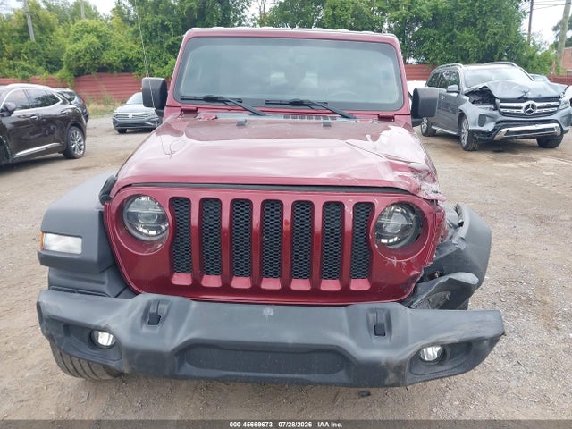 Продажа на аукционе авто 2021 Jeep Wrangler Unlimited Sport S 4x4, vin: 1C4HJXDN3MW707627, номер лота: 45669673