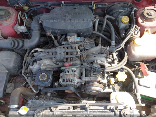 45669677 :رقم المزاد ، JF1SF65551H742921 vin ، 2001 Subaru Forester S مزاد بيع