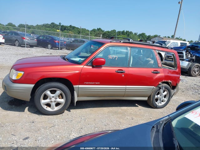 45669677 :رقم المزاد ، JF1SF65551H742921 vin ، 2001 Subaru Forester S مزاد بيع