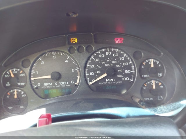 45669691 :رقم المزاد ، 1GTCS19W028181822 vin ، 2002 Gmc Sonoma Sls مزاد بيع