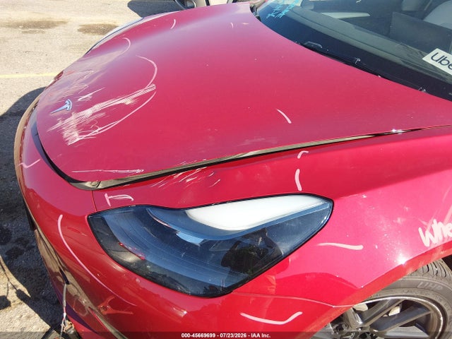 45669699 :رقم المزاد ، 5YJ3E1EB2PF631486 vin ، 2023 Tesla Model 3 Long Range Dual Motor All-wheel Drive مزاد بيع