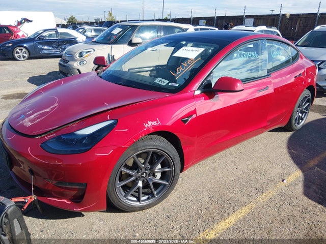 45669699 :رقم المزاد ، 5YJ3E1EB2PF631486 vin ، 2023 Tesla Model 3 Long Range Dual Motor All-wheel Drive مزاد بيع