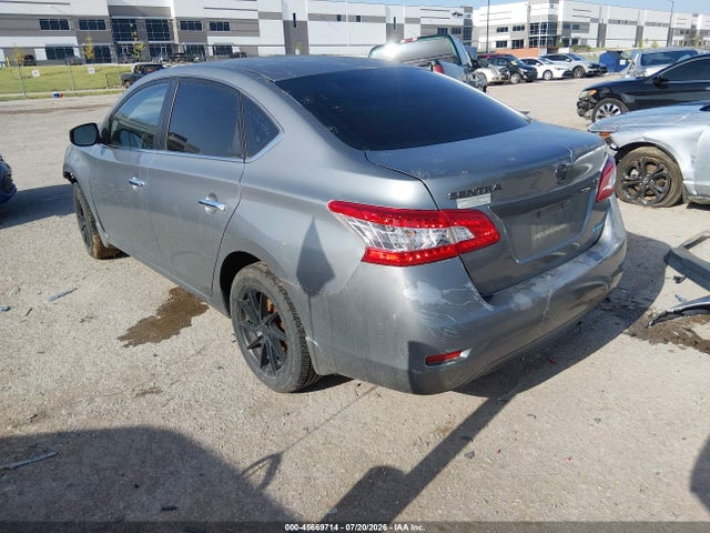 45669714 :رقم المزاد ، 3N1AB7AP5EY306078 vin ، 2014 Nissan Sentra Sv مزاد بيع
