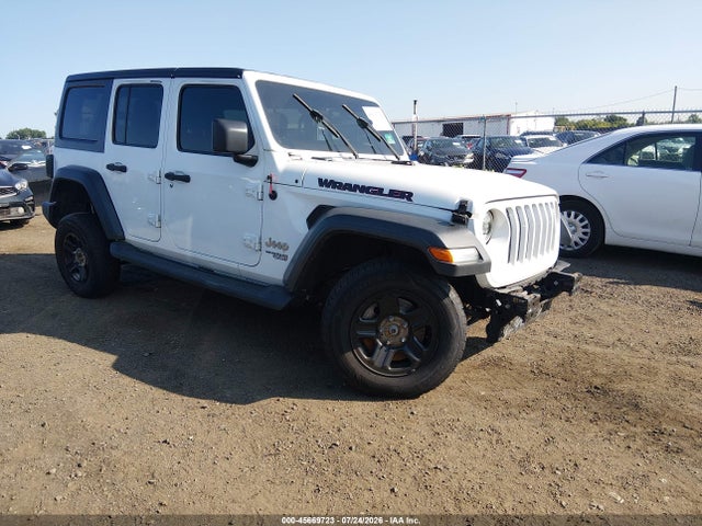 2018 Jeep Wrangler Unlimited Sport S 4x4 მანქანა იყიდება აუქციონზე, vin: 1C4HJXDG5JW115174, აუქციონის ნომერი: 45669723