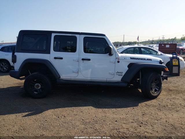 2018 Jeep Wrangler Unlimited Sport S 4x4 მანქანა იყიდება აუქციონზე, vin: 1C4HJXDG5JW115174, აუქციონის ნომერი: 45669723