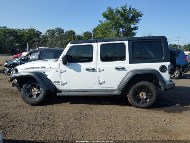 2018 Jeep Wrangler Unlimited Sport S 4x4 მანქანა იყიდება აუქციონზე, vin: 1C4HJXDG5JW115174, აუქციონის ნომერი: 45669723