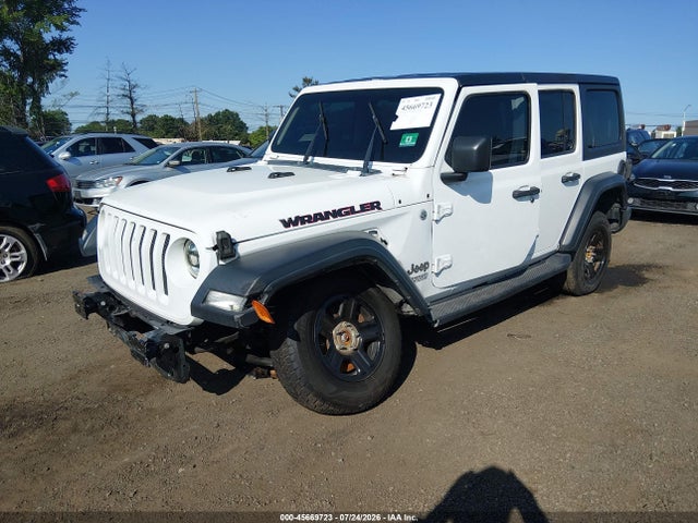 2018 Jeep Wrangler Unlimited Sport S 4x4 მანქანა იყიდება აუქციონზე, vin: 1C4HJXDG5JW115174, აუქციონის ნომერი: 45669723