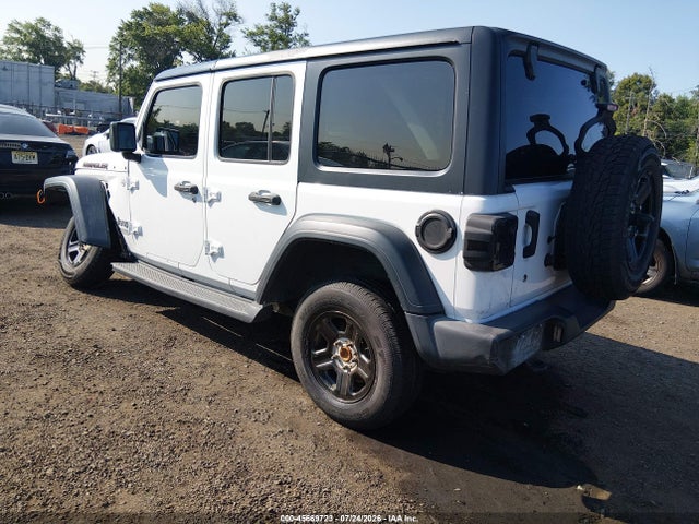 2018 Jeep Wrangler Unlimited Sport S 4x4 მანქანა იყიდება აუქციონზე, vin: 1C4HJXDG5JW115174, აუქციონის ნომერი: 45669723