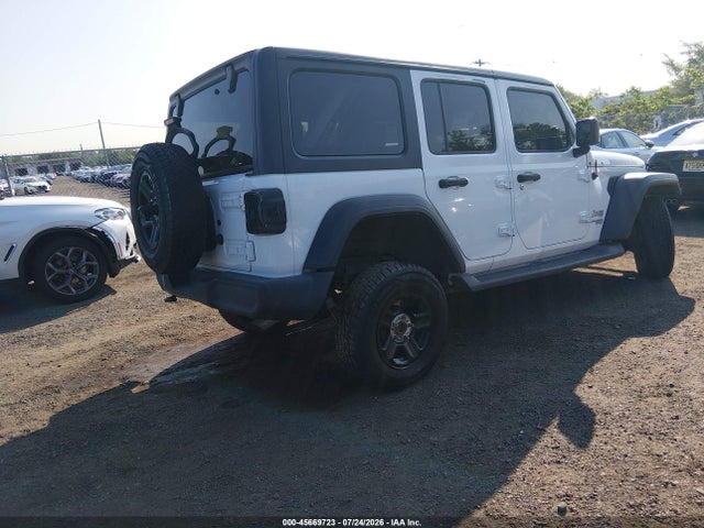 2018 Jeep Wrangler Unlimited Sport S 4x4 მანქანა იყიდება აუქციონზე, vin: 1C4HJXDG5JW115174, აუქციონის ნომერი: 45669723