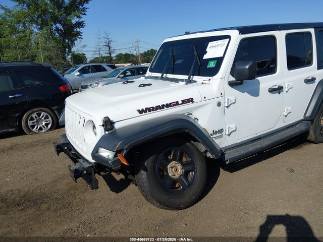 2018 Jeep Wrangler Unlimited Sport S 4x4 მანქანა იყიდება აუქციონზე, vin: 1C4HJXDG5JW115174, აუქციონის ნომერი: 45669723