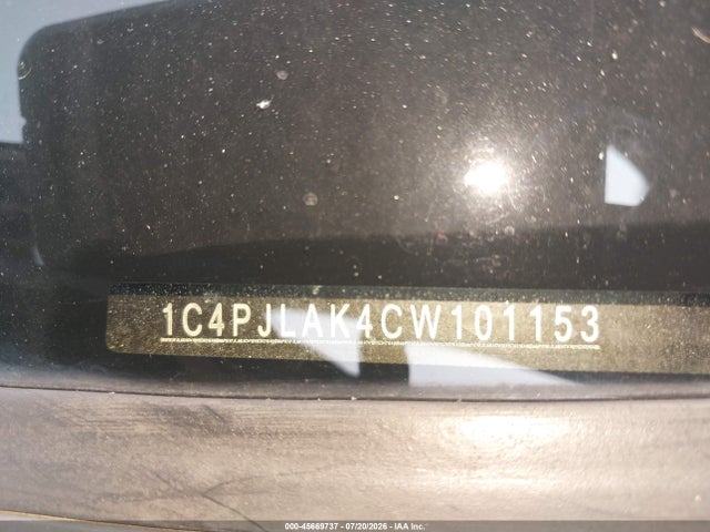 Продаж на аукціоні авто 2012 Jeep Liberty Sport, vin: 1C4PJLAK4CW101153, номер лоту: 45669737