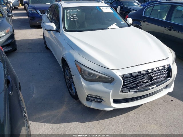 45669745 :رقم المزاد ، JN1EV7AP2HM744265 vin ، 2017 Infiniti Q50 3.0t Signature Edition مزاد بيع