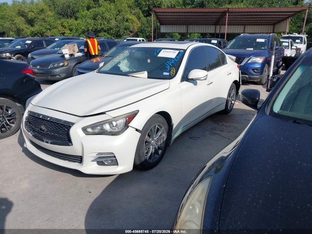 45669745 :رقم المزاد ، JN1EV7AP2HM744265 vin ، 2017 Infiniti Q50 3.0t Signature Edition مزاد بيع