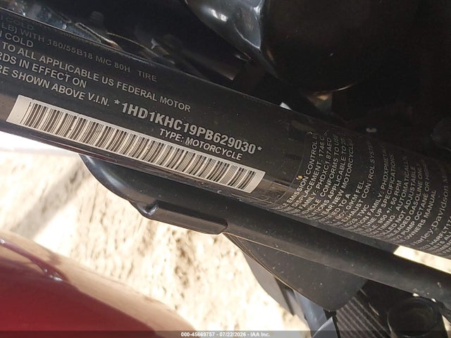 Продаж на аукціоні авто 2023 Harley-davidson Fltrx, vin: 1HD1KHC19PB629030, номер лоту: 45669757