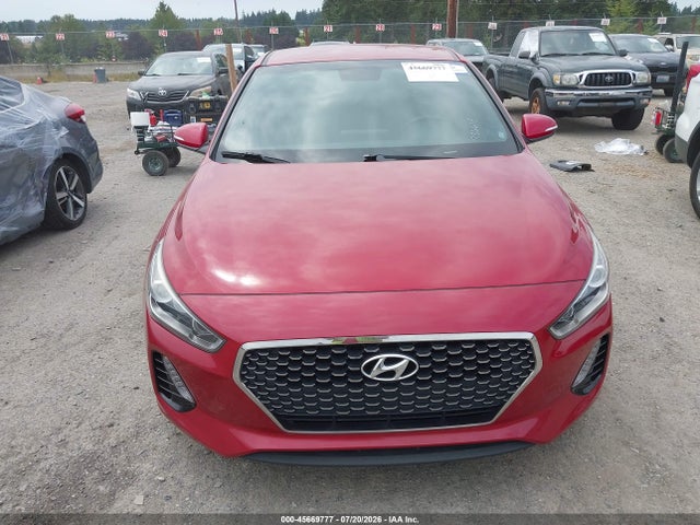 Продажа на аукционе авто 2018 Hyundai Elantra Gt Sport, vin: KMHH55LC4JU020037, номер лота: 45669777