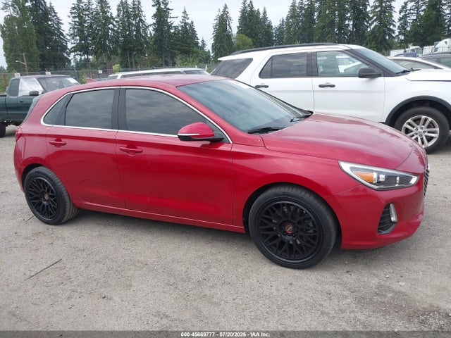 Продажа на аукционе авто 2018 Hyundai Elantra Gt Sport, vin: KMHH55LC4JU020037, номер лота: 45669777
