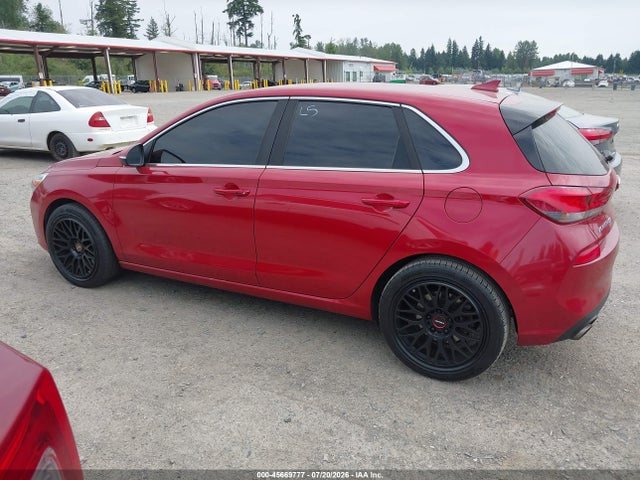 Продажа на аукционе авто 2018 Hyundai Elantra Gt Sport, vin: KMHH55LC4JU020037, номер лота: 45669777