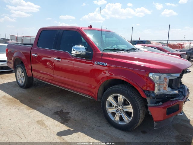 Aukcja sprzedaży 2019 Ford F-150 Platinum, vin: 1FTEW1E48KFC45537, numer aukcji: 45669794