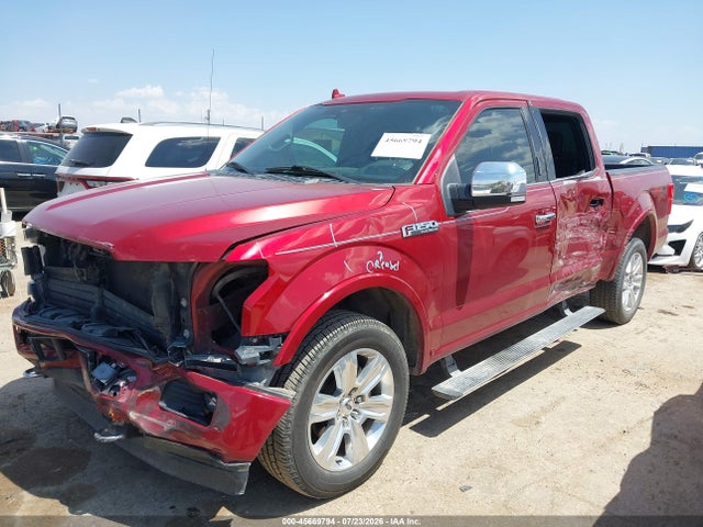 Aukcja sprzedaży 2019 Ford F-150 Platinum, vin: 1FTEW1E48KFC45537, numer aukcji: 45669794